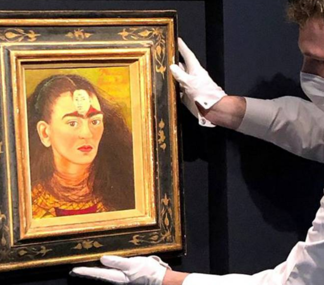 El autorretrato de Frida Kahlo. (Fuente externa)