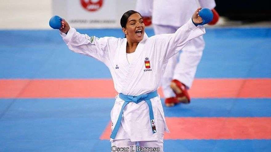 La karateca española María Torres. (Twitter)