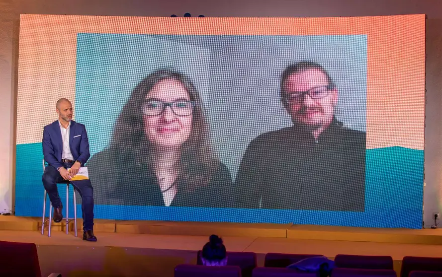 Laura Santullo y Rodrigo Plá, directores película 'El otro Tom'. (Cedida)