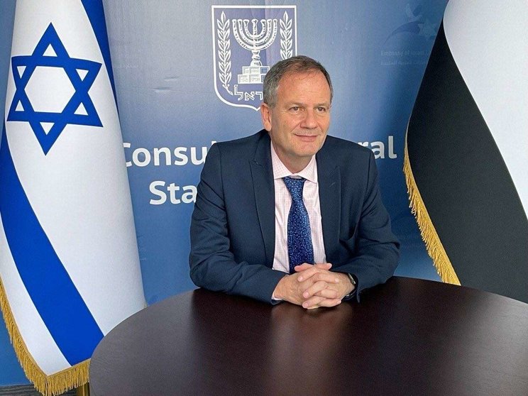 Ilan Sztulman Starosta, cónsul general israelí en Dubai. (WAM)