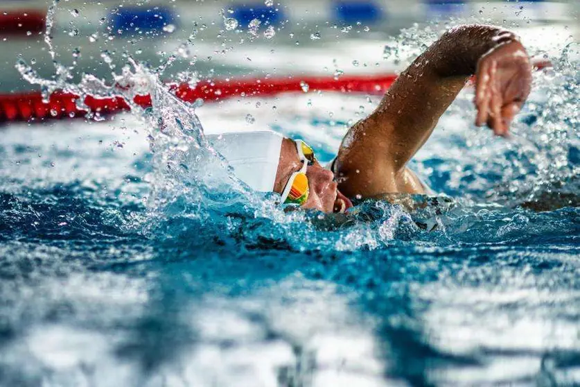 A modo ilustrativo un torneo de natación. (WAM)