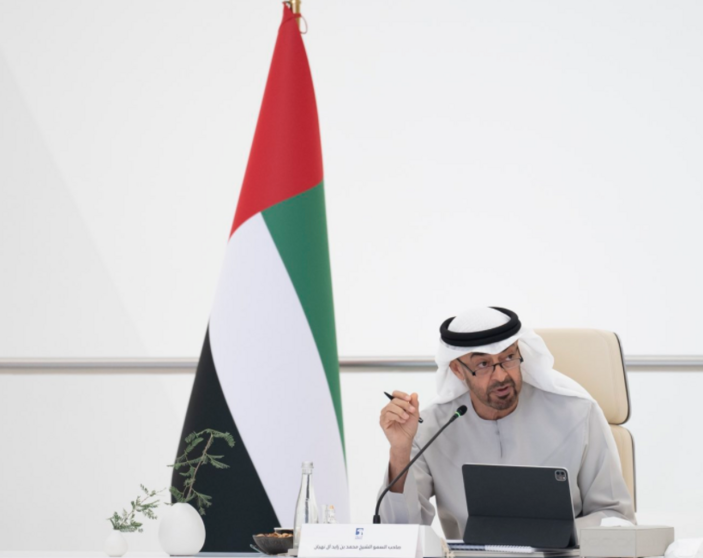 El jeque Mohamed bin Zayed Al Nahyan, príncipe heredero de Abu Dhabi. (Twitter)