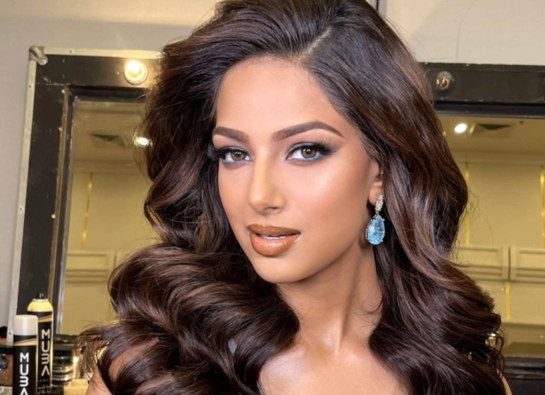 La india Harnaaz Sandhu es la nueva reina de Miss Universo. (Twitter)