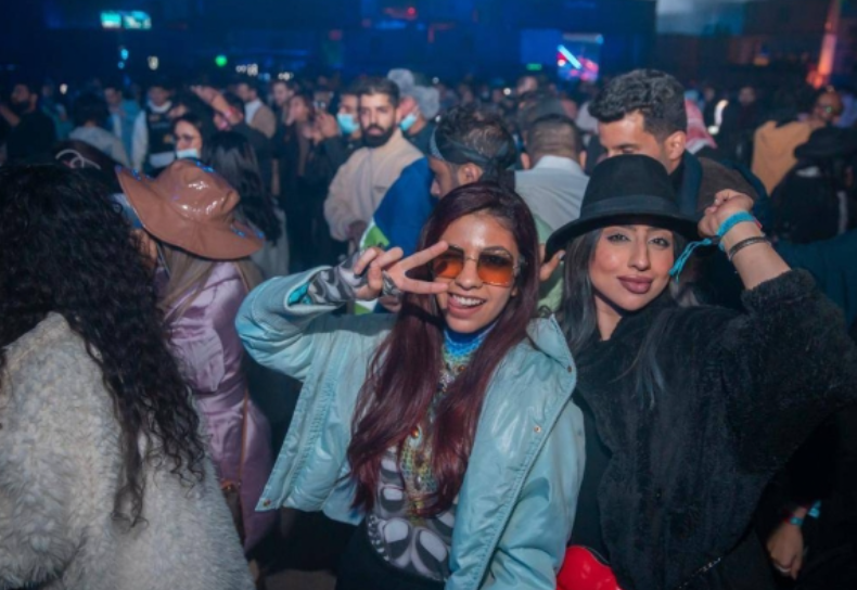 Una imagen del festival de música en Riad. (Saudi Gazette)