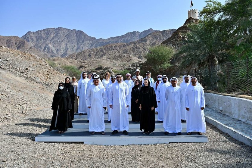 Inauguracion del sendero Al Bithnah Nature en Fujairah. (WAM)