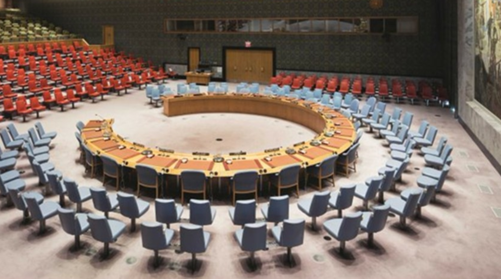 Una imagen de Twitter del Consejo de Seguridad de la ONU.