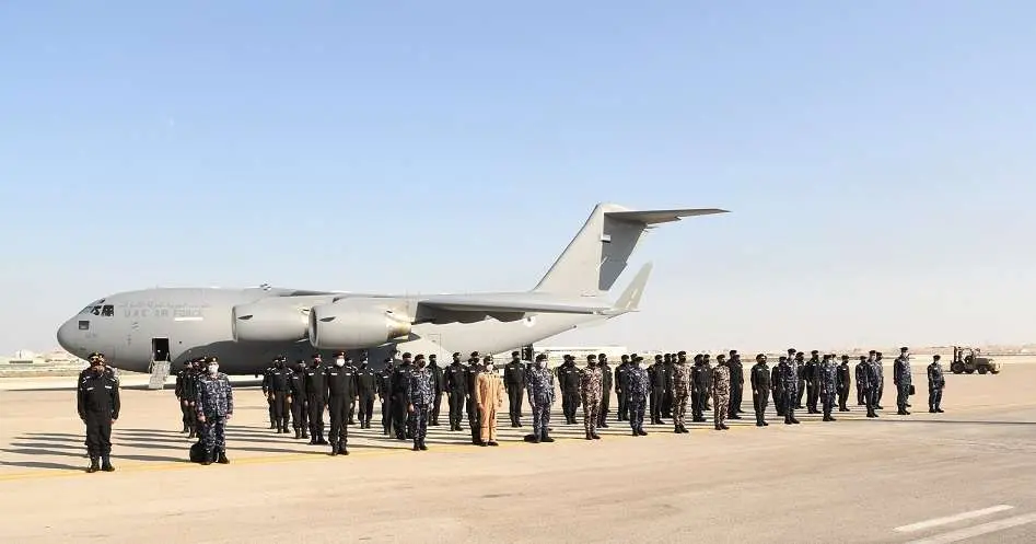 Fuerza de seguridad de EAU en Arabia Saudita. (WAM)