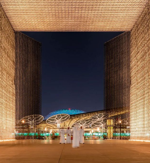 Imagen de una de las entradas a la Expo 2020 Dubai. (Instagram)