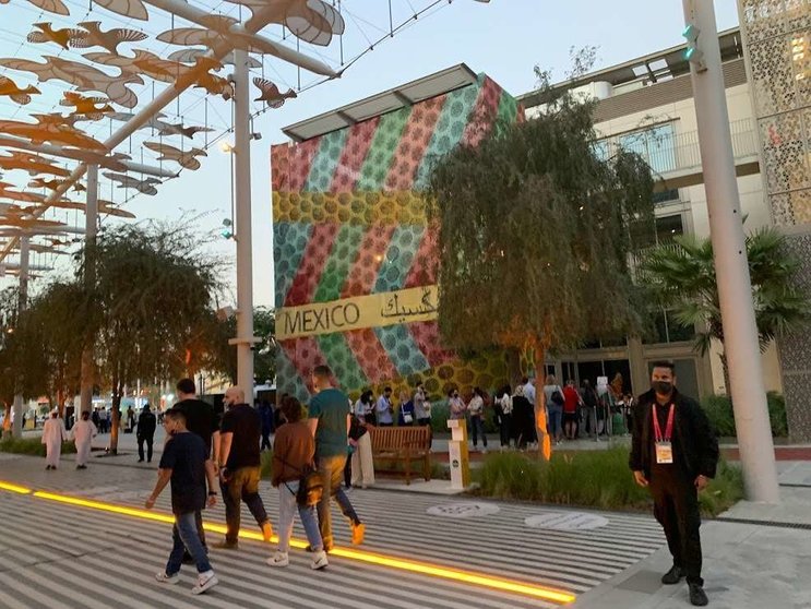 Pabellón de México en Expo 2020 Dubai. (EL CORREO)