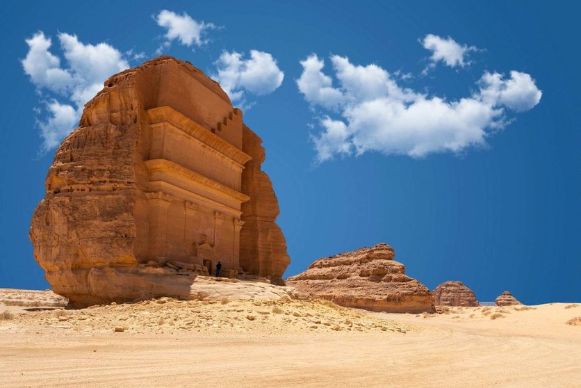 Una imagen del desierto de Al Ula. (WAM)
