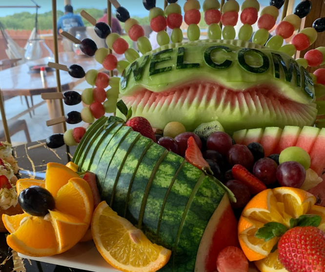 Una imagen de frutas en Emiratos Árabes. (EL CORREO)