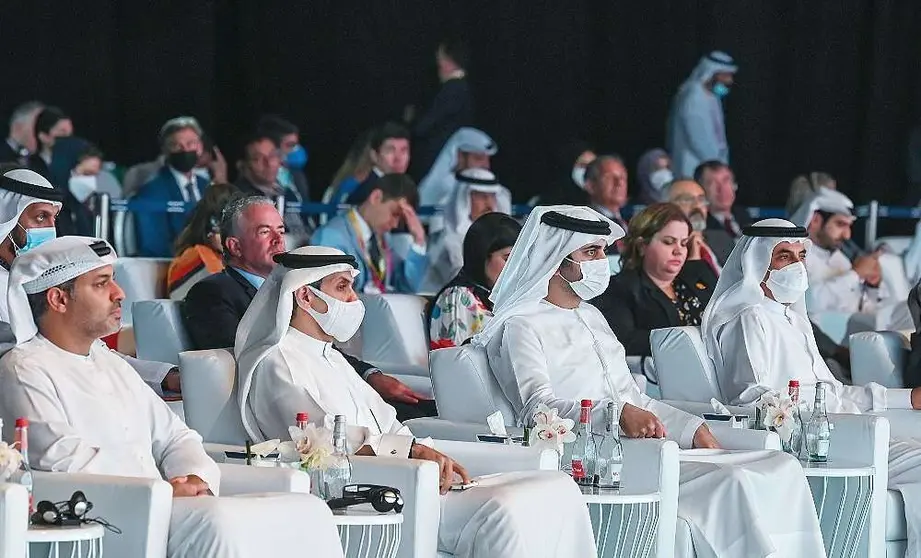 Autoridades durante la inauguración de GBF LATAM. (WAM)