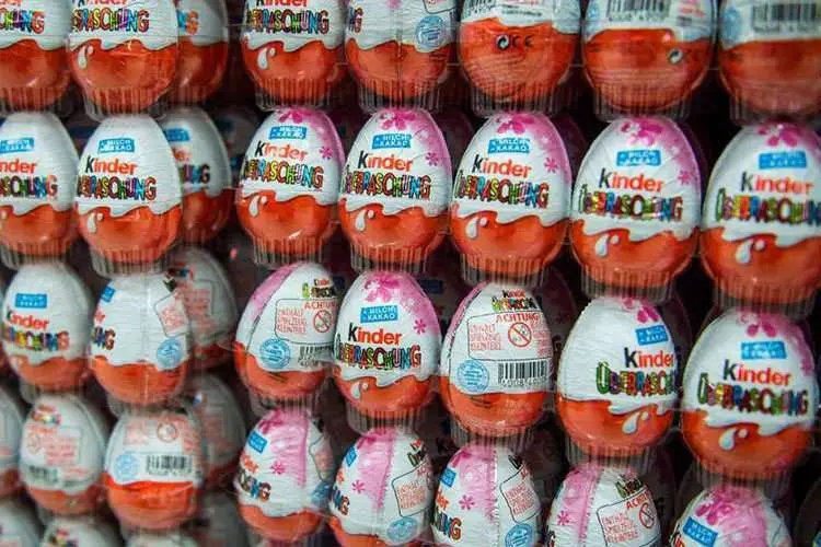 Huevos kinder en una imagen de archivo.
