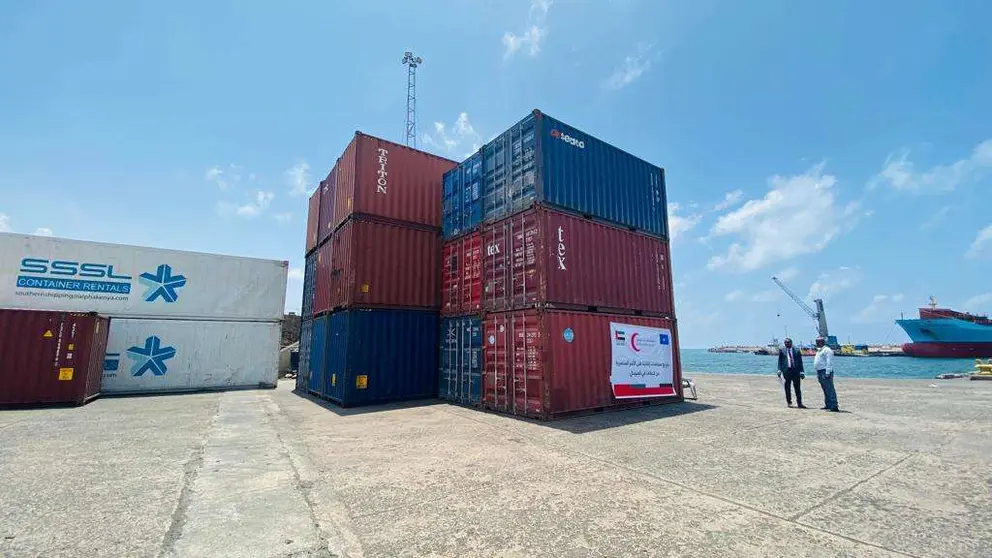 Cargamento enviado por ERC a Mogadiscio. (WAM)
