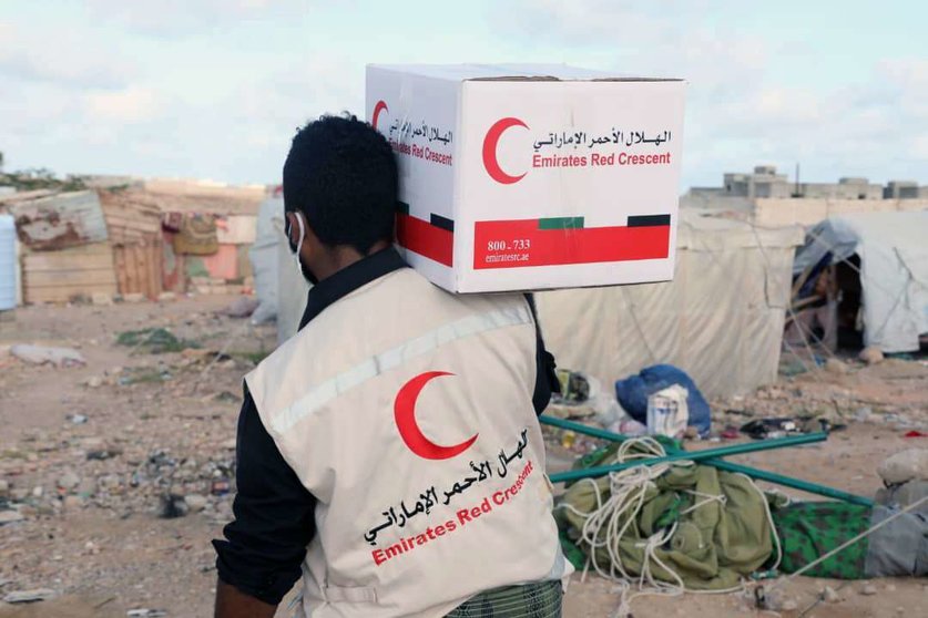 ERC reparte ayuda por Ramadan en Yemen. (WAM)