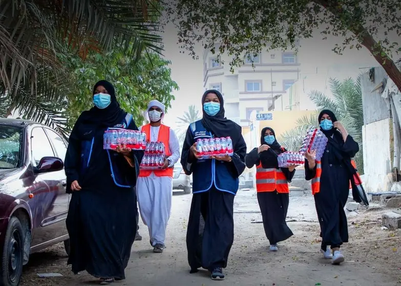 Voluntarios de Suqia EAU.