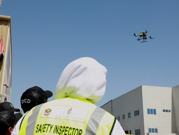 La Defensa Civil de Dubai usará drones para apoyar sus intervencines en zonas de difícil acceso. (WAM)