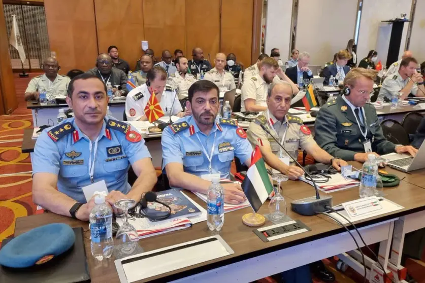 Representantes de Emiratos en Perú. (WAM)