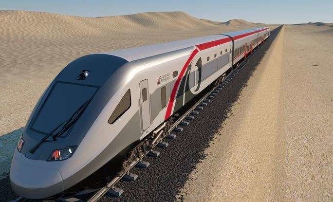 Un tren de la red Etihad Rail. (Etihad Rail)