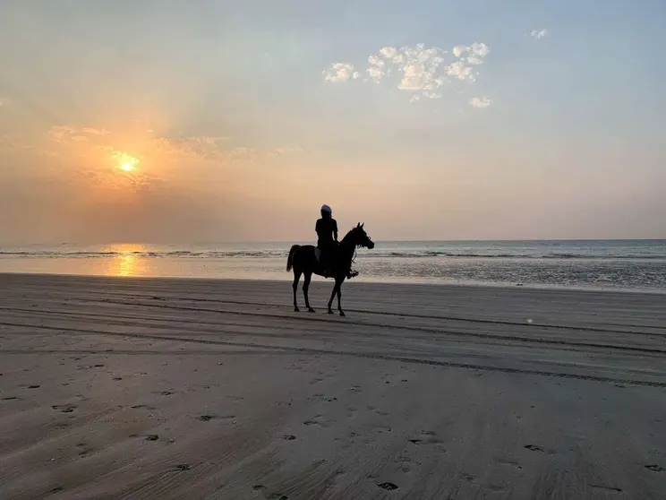 Una playa pública en el emirato de Ras Al Khaimah. (EL CORREO)