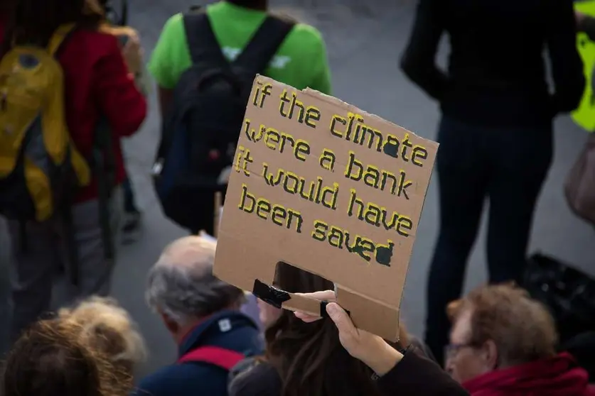 Dar marcha atrás a una catástrofe climática anunciada, pero sí creo que la responsabilidad está en manos de todos