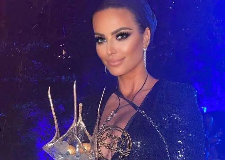 La exprincesa de Qatar Kasia Gallanio. (Instagram)