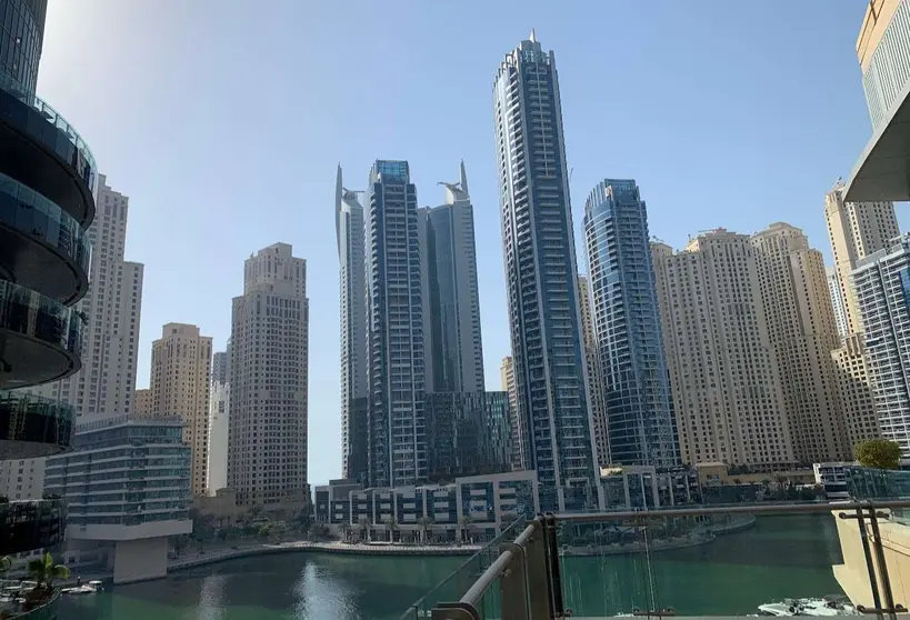 Una imagen de Dubai Marina. (EL CORREO)