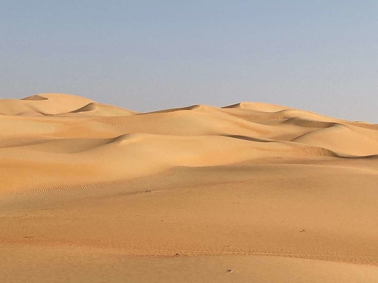 La belleza y soledad del desierto es insuperable. (Georgia)
