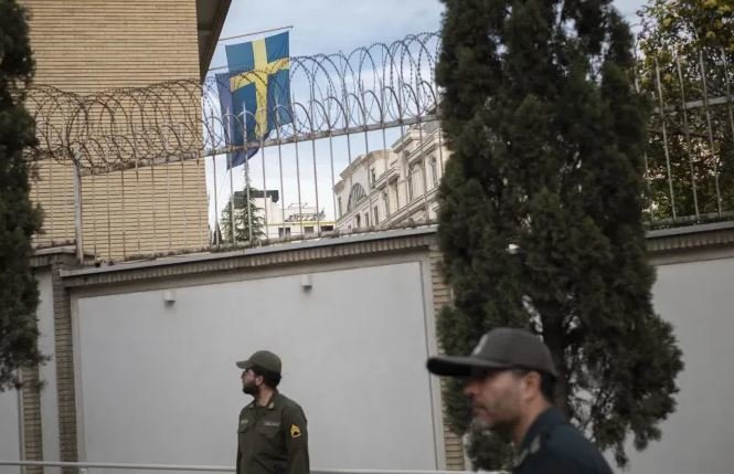 La Embajada sueca en Irán. (Fuente externa)