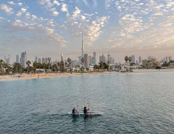 Kayak en el centro de Dubai. (VisitDubai)