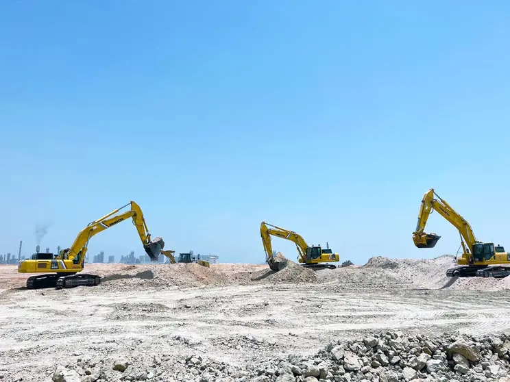 Borouge prepara el terreno para las obras de la Expansión 4. (WAM)