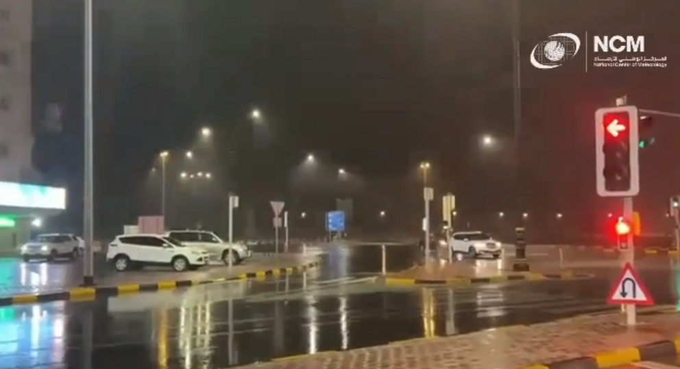 Lluvia en Fujairah. (NCM)