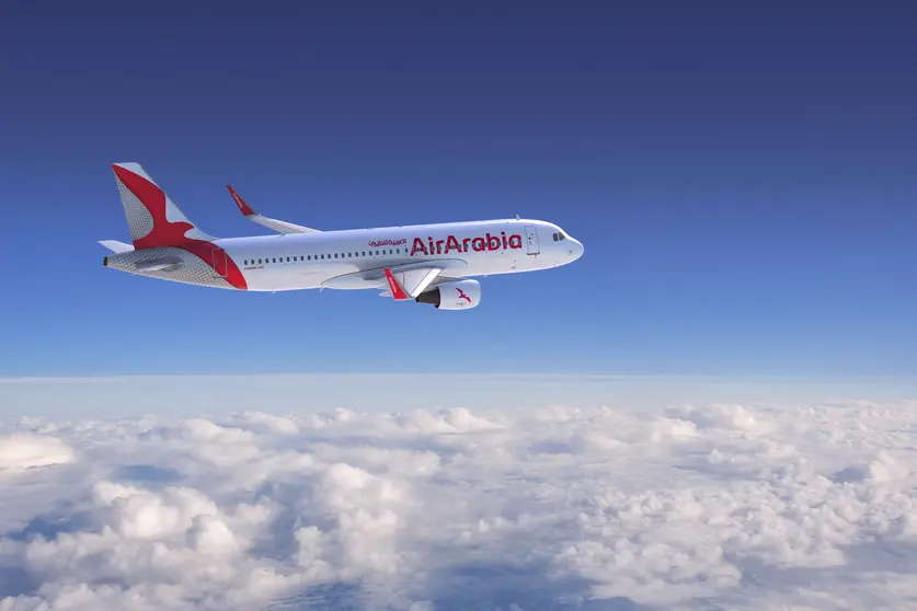 Un avión de Air Arabia.