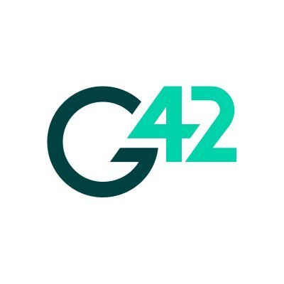 Logo de la empresa de Abu Dhabi G42. (WAM)