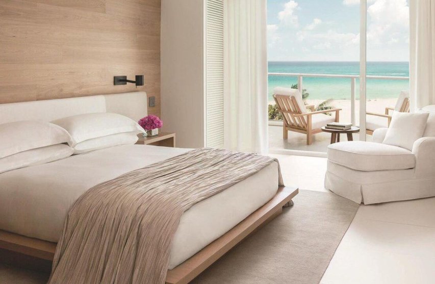 Una habitación del hotel de Abu Dhabi en Miami. (Fuente externa)