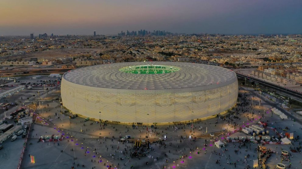 Uno de los estadios donde discurrirá el Mundial de Qatar. (Twitter)