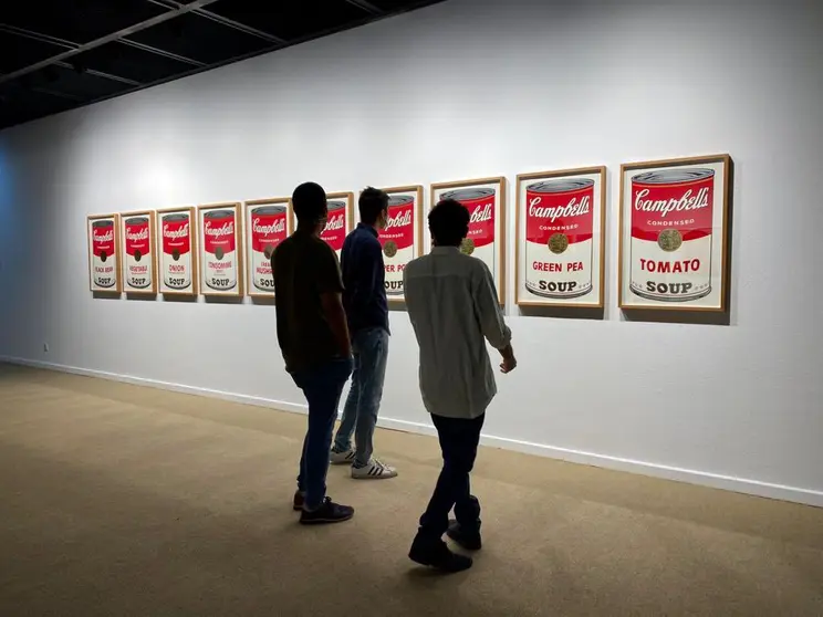 A modo ilustrativo, una exhibición en el Museo de Arte Contemporáneo de Irán. (Twitter)
