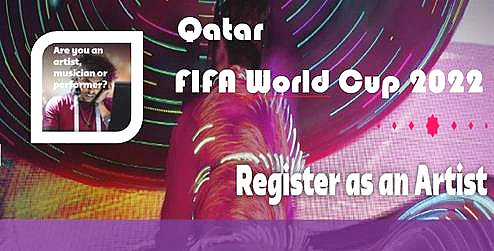 Artistas de numerosos países tienen una gran oportunidad en el Mundial de Qatar.
