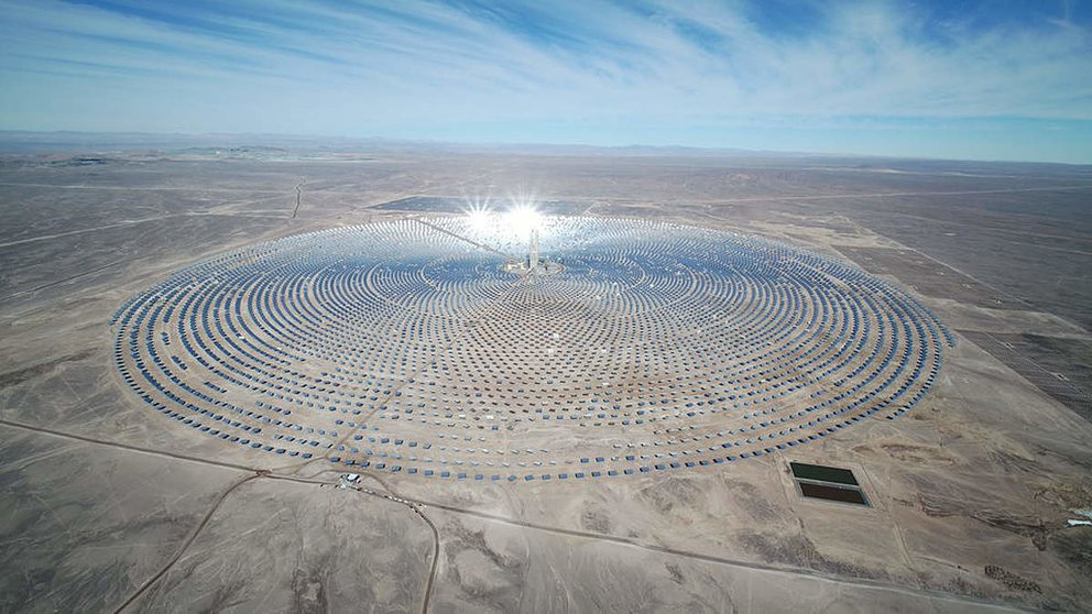 Instalación de energía solar en Chile. (WAM)