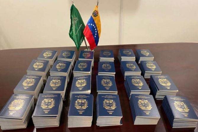 Los pasaportes de Venezuela listos para ser entregados. (Fuente externa)