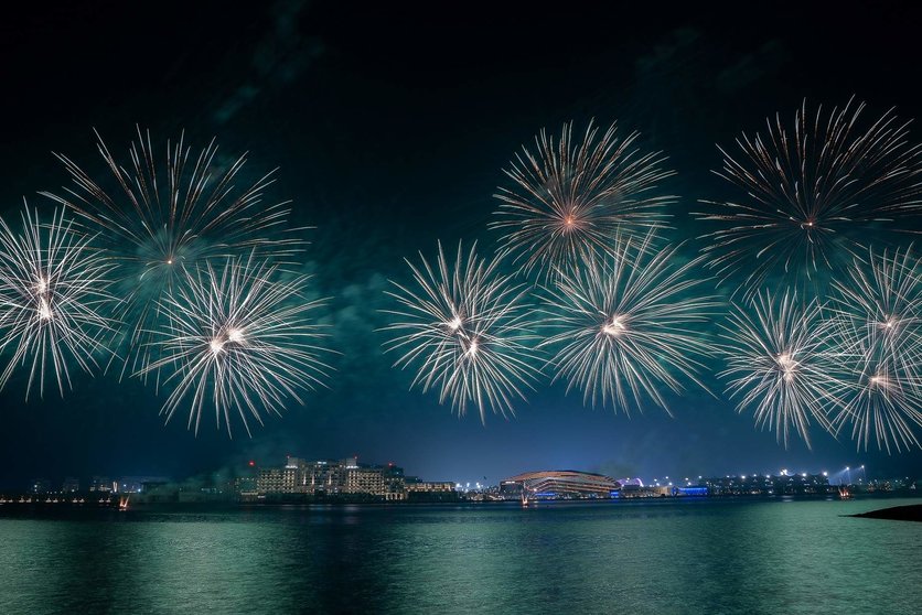 Fuegos artificiales conmemorarán del Día Nacional de Arabia Saudita en Yas Island. (WAM)
