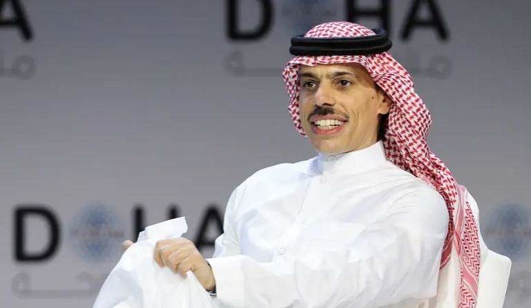 El ministro de Relaciones Exteriores de Arabia Saudita, el príncipe Faisal bin Farhan Al-Saud. (Fuente externa)
