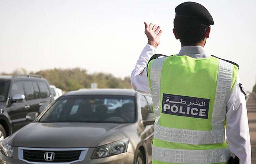 Un oficial en Emiratos Árabes. (Dubai Police)