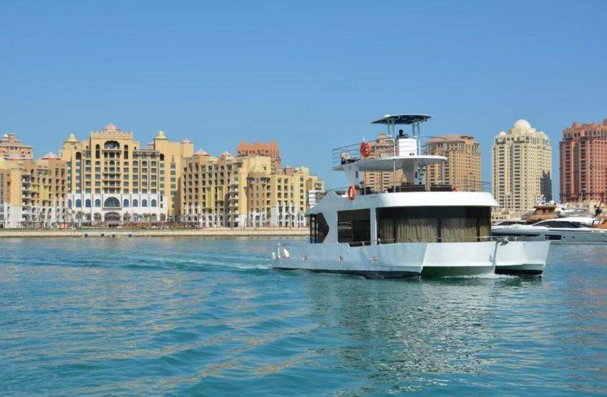 Alojamiento disponible en un barco en Doha. (Booking.com)