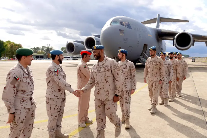 Militares emiratíes en Francia. (WAM)