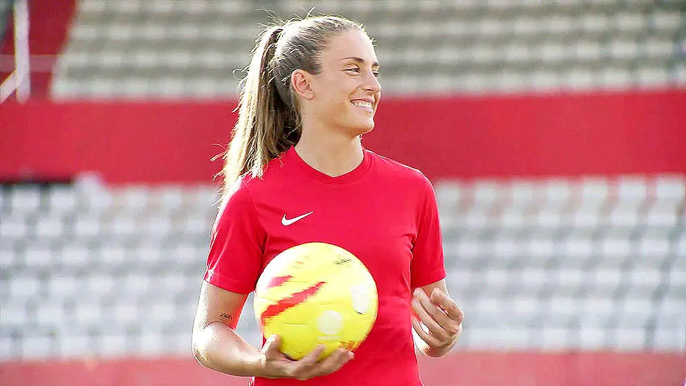 Alexia Putellas. Balón de Oro 2021.