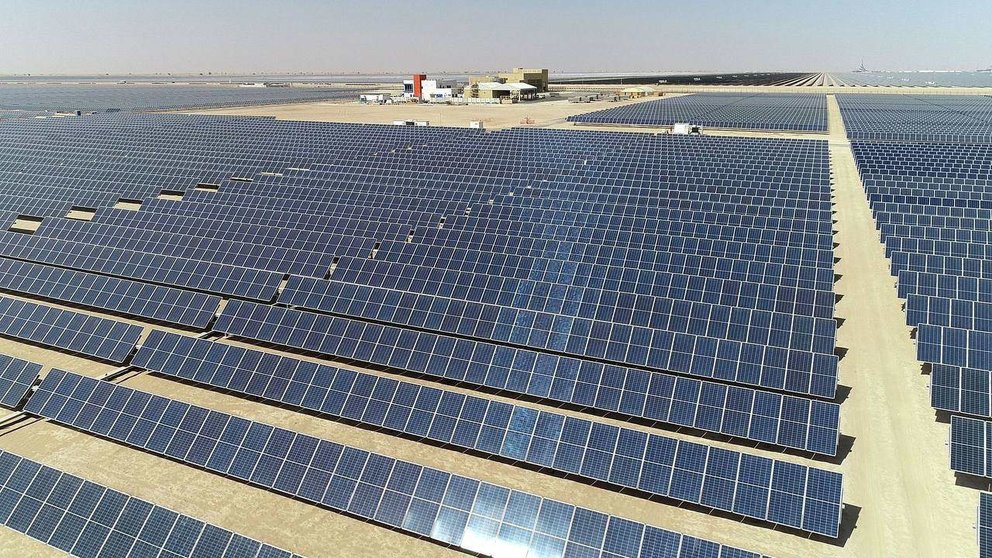 El parque solar de Dubai. (WAM)
