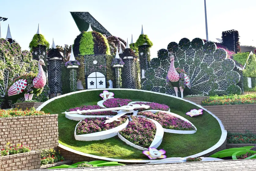 Dubai Miracle Garden. (Twitter)