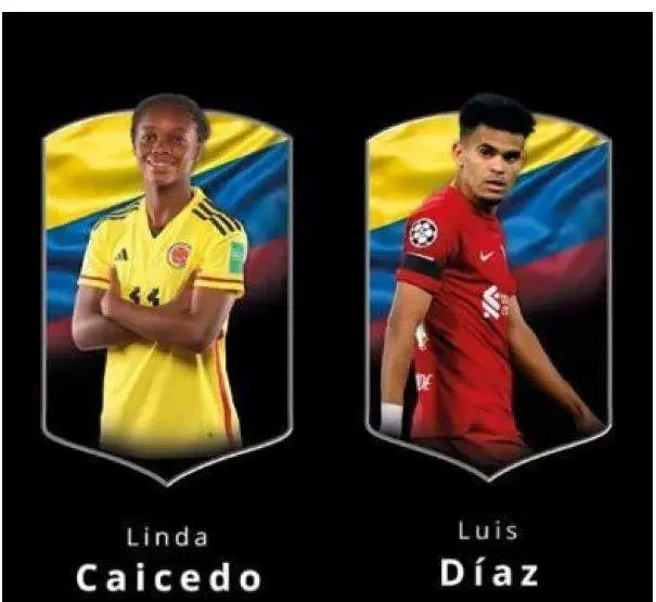 Los dos futbolistas colombianos nominados a los Dubai Globe Soccer Awards. (Dubai Globe Soccer Awards)