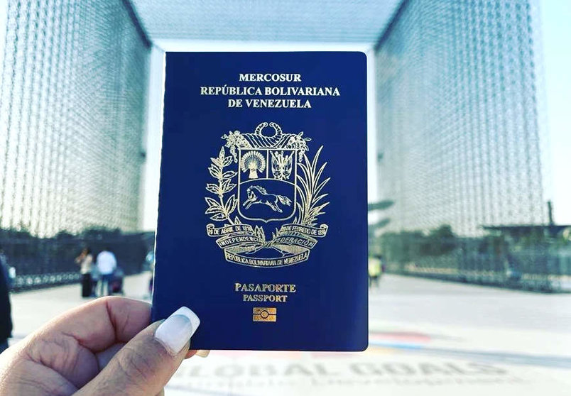Pasaporte de la República Bolivariana de Venezuela.